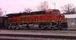 BNSF coal train DPU